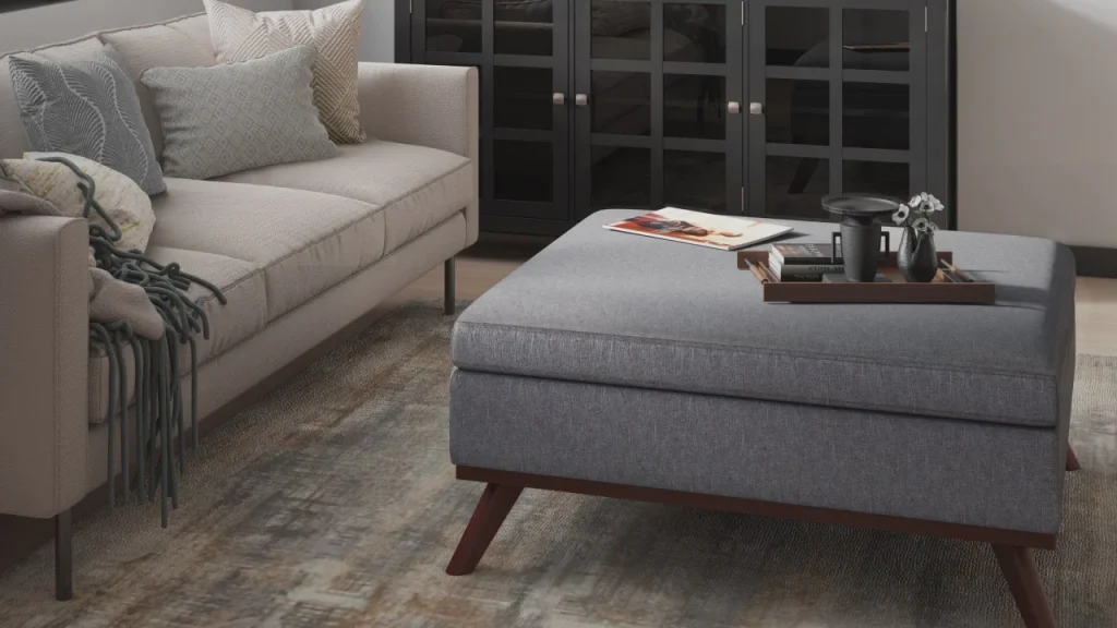 5 Best Storage Ottomans for Living Rooms in 2025